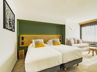 Location au ski Suite 6 personnes (Familiale 6 personnes) - Hôtel La Cachette - Les Arcs - Chambre
