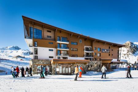 Vacances en montagne Hôtel Taj-I Mah - Les Arcs - Extérieur hiver