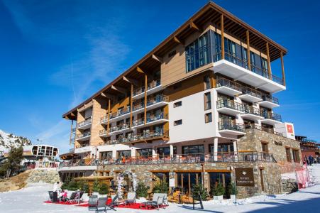 Vacances en montagne Hôtel Taj-I Mah - Les Arcs - Extérieur hiver