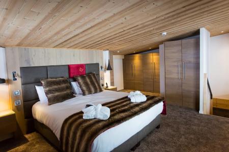 Rent in ski resort Hôtel Taj-I Mah - Les Arcs - Double bed