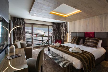 Rent in ski resort Hôtel Taj-I Mah - Les Arcs - Sleeping area