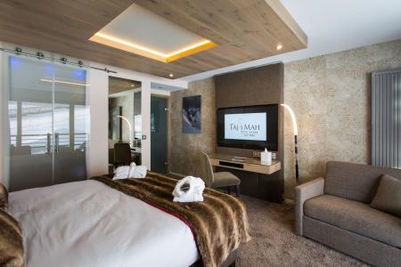 Rent in ski resort Hôtel Taj-I Mah - Les Arcs - Sleeping area