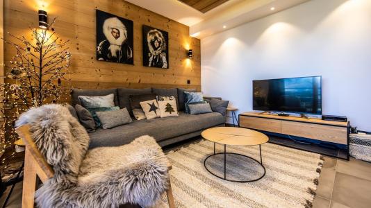 Wynajem na narty Apartament 4 pokojowy 8 osób (11) - L'Ecrin - Les Arcs - Pokój gościnny
