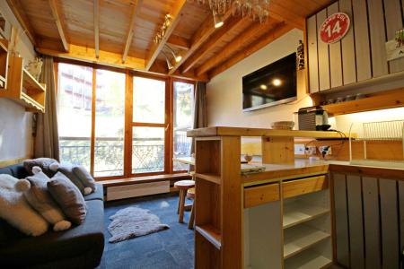 Rent in ski resort 2 room duplex apartment 6 people (214) - La Résidence Alliet - Les Arcs - Living room