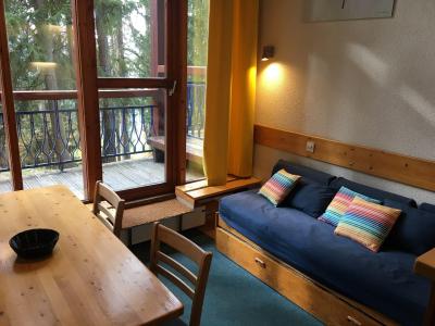 Ski verhuur Appartement duplex 3 kamers 8 personen (101) - La Résidence Alliet - Les Arcs - Woonkamer