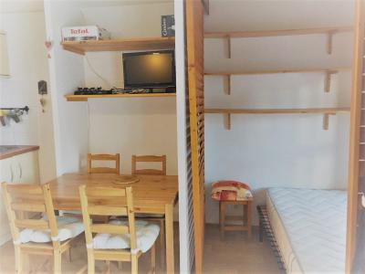 Skiverleih 2-Zimmer-Appartment für 4 Personen (417) - La Résidence Fond Blanc - Les Arcs - Wohnzimmer