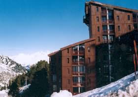 Vacances en montagne La Résidence Fond Blanc - Les Arcs - Extérieur hiver
