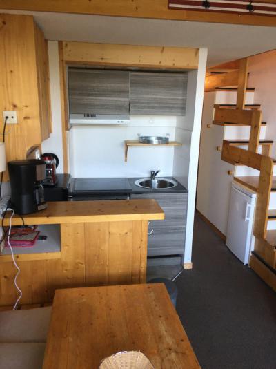 Ski verhuur Appartement 2 kamers mezzanine 6 personen (415) - La Résidence l'Archeboc - Les Arcs - Woonkamer