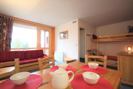 Ski verhuur Appartement 2 kamers bergnis 6 personen (201) - La Résidence l'Armoise - Les Arcs - Woonkamer