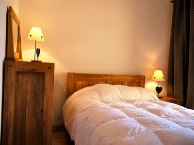 Skiverleih 2-Zimmer-Holzhütte für 5 Personen (30) - La Résidence l'Iseran - Les Arcs - Schlafzimmer