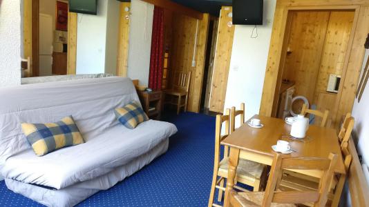 Ski verhuur Appartement 3 kamers bergnis 7 personen (524) - La Résidence le Miravidi - Les Arcs - Woonkamer