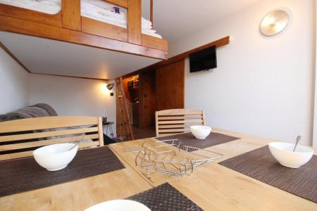 Ski verhuur Studio cabine 4 personen (623) - La Résidence le Miravidi - Les Arcs - Woonkamer