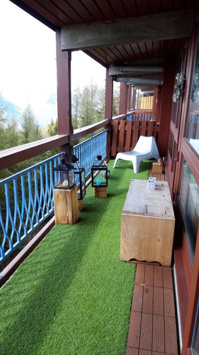 Skiverleih 3-Zimmer-Appartment für 8 Personen (828) - La Résidence le Thuria - Les Arcs - Terrasse