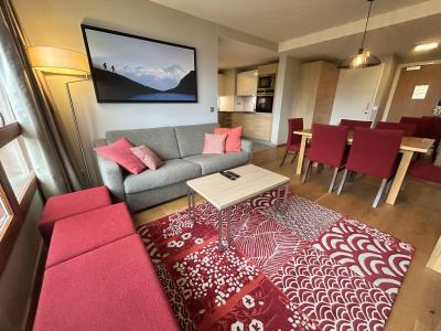 Ski verhuur Appartement 3 kamers 6 personen (602) - La Résidence les Monarques - Les Arcs - Woonkamer