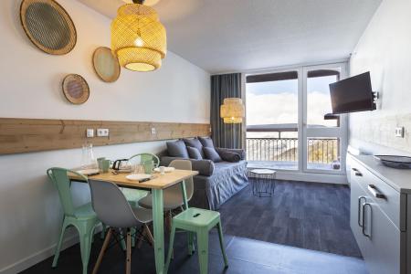 Skiverleih Studio Schlafnische 4 Personen (816) - La Résidence Varet - Les Arcs - Wohnzimmer