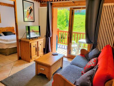 Rent in ski resort 3 room apartment 4 people (B34) - Le Roselend - Les Arcs - Living room