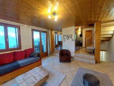 Location au ski Chalet triplex 5 pièces 8 personnes - Les Chalets de la Croisette - Les Arcs - Séjour