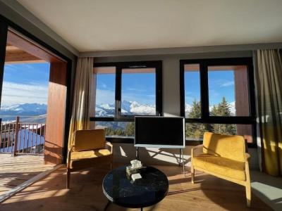 Skiverleih 3-Zimmer-Appartment für 4 Personen (A20) - Les Cristaux - Les Arcs - Wohnzimmer