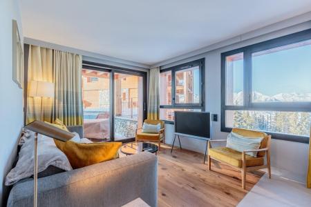 Wynajem na narty Apartament 3 pokojowy 4 osób (C10) - Les Cristaux - Les Arcs - Pokój gościnny