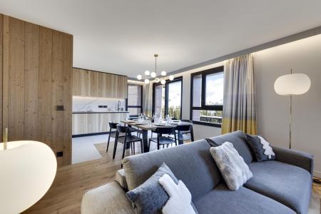 Location au ski Appartement duplex 4 pièces 6 personnes (C11) - Les Cristaux - Les Arcs - Séjour