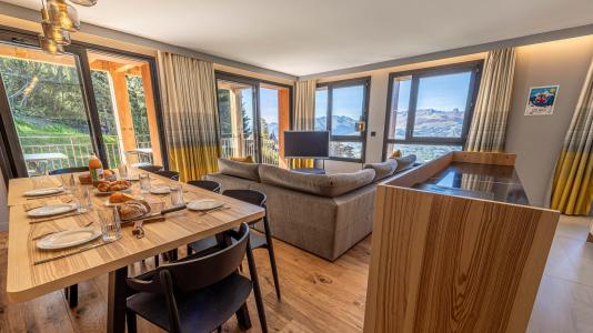 Location au ski Appartement duplex 5 pièces 8 personnes (B10) - Les Cristaux - Les Arcs - Séjour