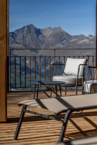 Location au ski Appartement duplex 5 pièces 8 personnes (B10) - Les Cristaux - Les Arcs - Terrasse