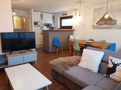 Skiverleih 3-Zimmer-Appartment für 6 Personen (489) - Résidence 3 Arcs - Les Arcs - Wohnzimmer