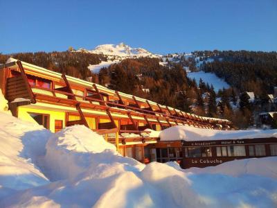 Location au ski Studio 4 personnes (4070) - Résidence Adret - Les Arcs - Extérieur hiver