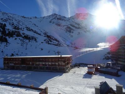 Location au ski Studio coin montagne 4 personnes (432) - Résidence Aiguille Rouge - Les Arcs - Extérieur hiver