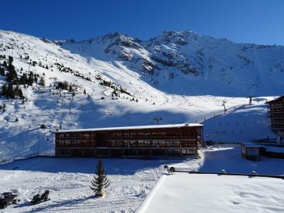 Location au ski Studio coin montagne 4 personnes (424) - Résidence Aiguille Rouge - Les Arcs - Extérieur hiver