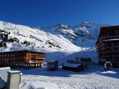 Location au ski Studio coin montagne 4 personnes (154) - Résidence Aiguille Rouge - Les Arcs - Extérieur hiver