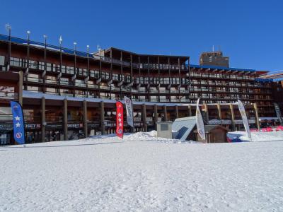 Ski verhuur Résidence Aiguille Rouge - Les Arcs - Buiten winter