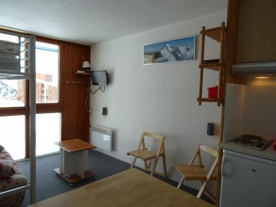 Location au ski Studio 3 personnes (725) - Résidence Aiguille Rouge - Les Arcs - Séjour
