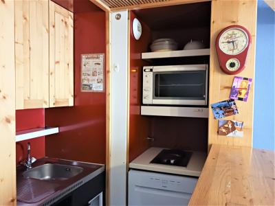 Аренда на лыжном курорте Квартира студия со спальней для 4 чел. (424) - Résidence Aiguille Rouge - Les Arcs - Кухня