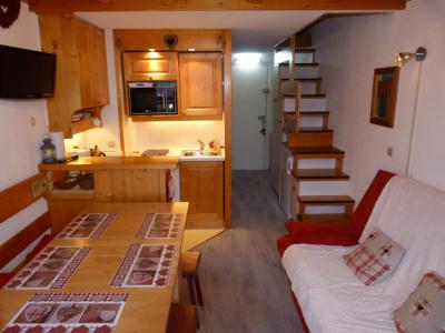 Rent in ski resort 2 room apartment 5 people (416) - Résidence Archeboc - Les Arcs - Living room