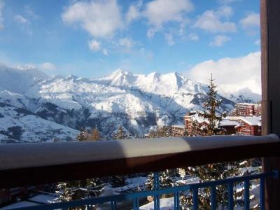Location au ski Studio 5 personnes (202) - Résidence Archeboc - Les Arcs - Extérieur hiver