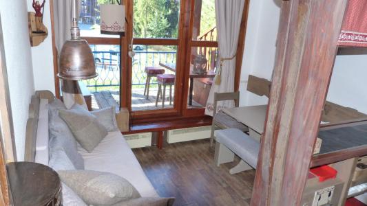 Wynajem na narty Apartament duplex 2 pokojowy 5 osób (437) - Résidence Archeboc - Les Arcs - Pokój gościnny