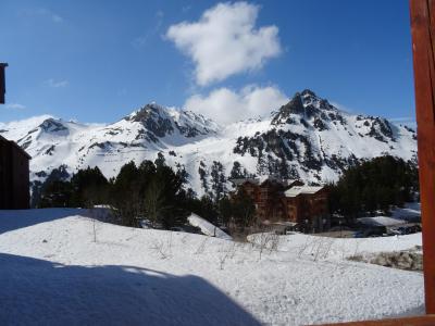 Location au ski Studio coin montagne 4 personnes (403) - Résidence Bel Aval - Les Arcs - Extérieur hiver