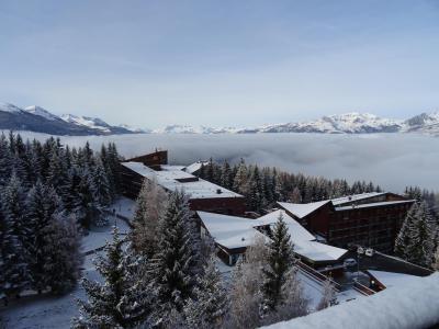 Location au ski Studio coin montagne 4 personnes (1120) - Résidence Belles Challes - Les Arcs - Extérieur hiver