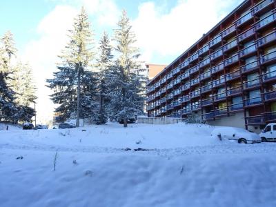 Location au ski Studio coin montagne 4 personnes (529) - Résidence Belles Challes - Les Arcs - Extérieur hiver