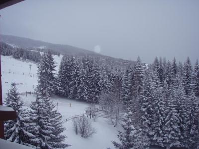 Location au ski Studio coin montagne 4 personnes (1012) - Résidence Belles Challes - Les Arcs - Extérieur hiver