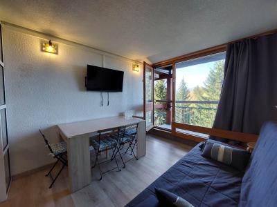 Rent in ski resort Studio sleeping corner 4 people (1028) - Résidence Belles Challes - Les Arcs - Living room