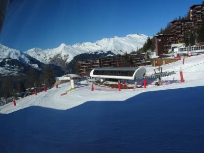 Location au ski Studio 3 personnes (533) - Résidence Cascade - Les Arcs - Extérieur hiver