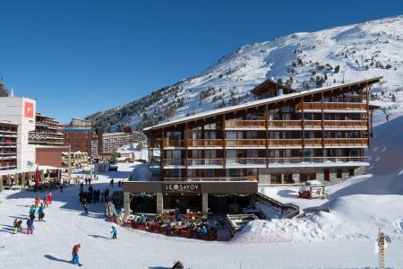Location au ski Résidence Chalet des Neiges Cîme des Arcs - Les Arcs - Extérieur hiver