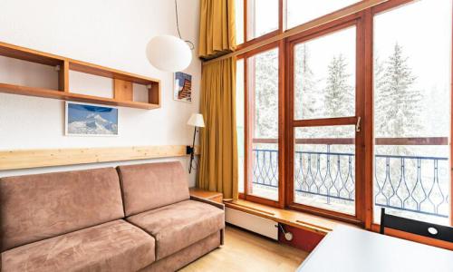 Vacances en montagne Studio 6 personnes (Confort 35m²) - Résidence Charmettoger - Maeva Home - Les Arcs - Extérieur hiver