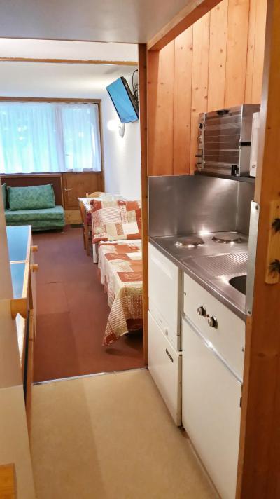 Location au ski Studio 4 personnes (118) - Résidence des Belles Challes - Les Arcs - Kitchenette