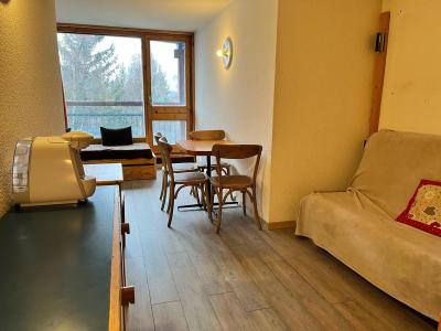 Rent in ski resort Studio cabin 4 people (714) - Résidence des Belles Challes - Les Arcs - Living room