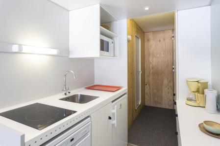 Skiverleih Studio Schlafnische 4 Personen (731) - Résidence des Belles Challes - Les Arcs - Kochnische