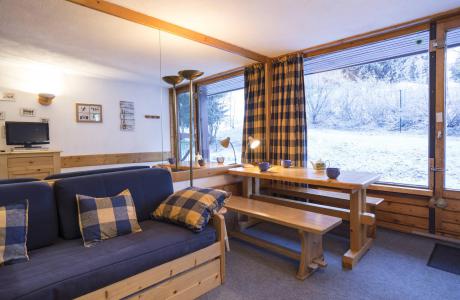 Ski verhuur Studio bergnis 5 personen (0864) - Résidence des Lauzières - Les Arcs - Woonkamer