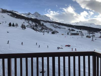 Ski verhuur Appartement 3 kabine kamers 6 personen (300) - Résidence des Monarques - Les Arcs - Balkon